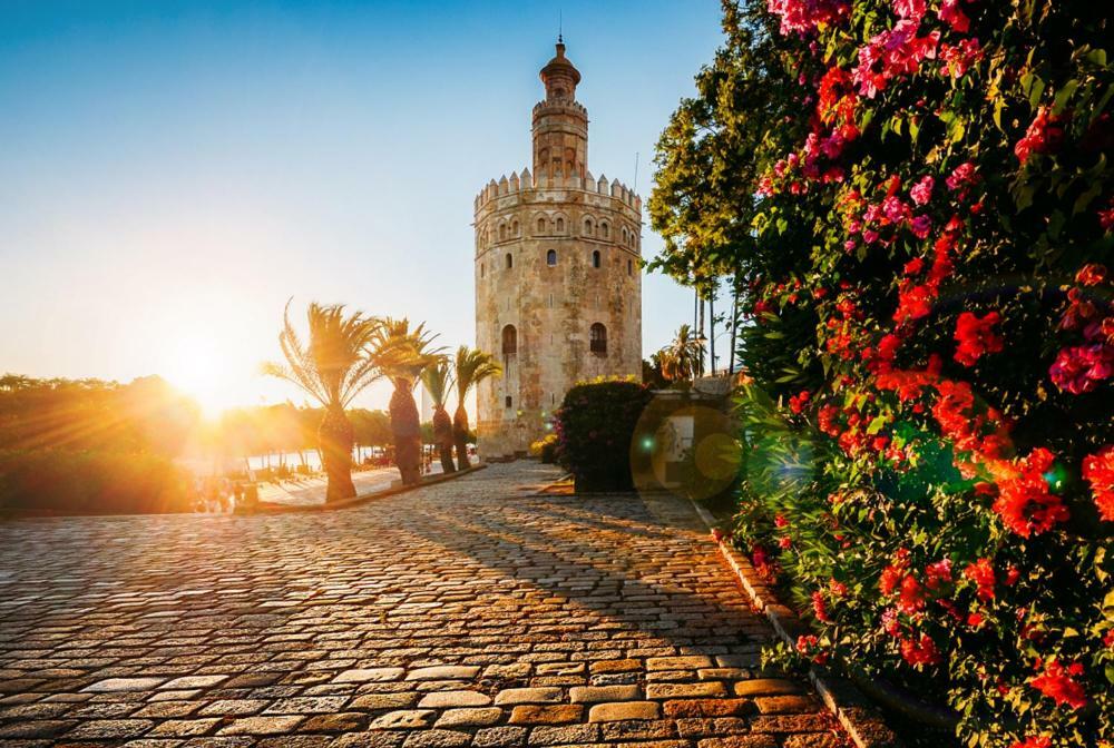 Pension La Montorena Sevilla Bagian luar foto