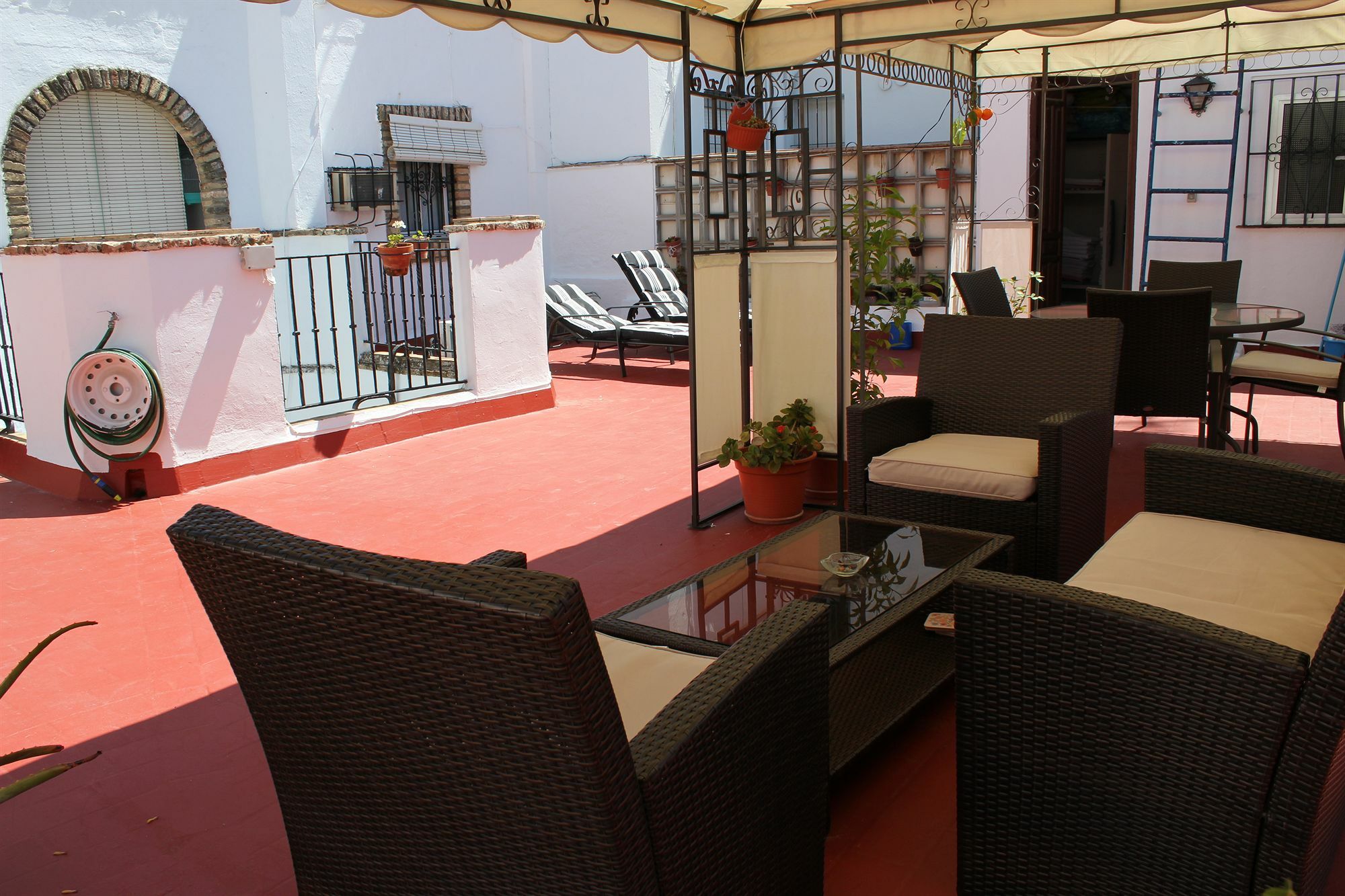 Pension La Montorena Sevilla Bagian luar foto